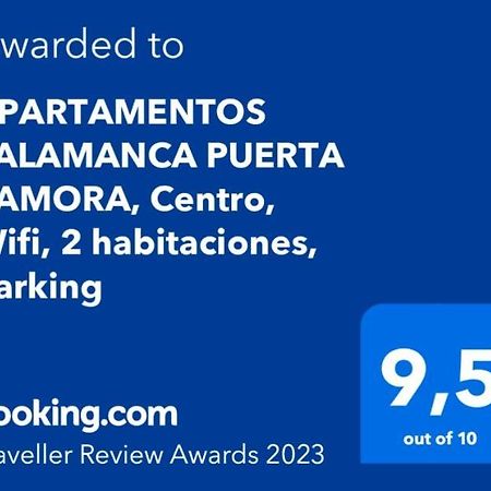 Apartamentos Salamanca Puerta Zamora, Centro, Wifi Con Salon Y 2 Dormitorios, Parking Eksteriør bilde